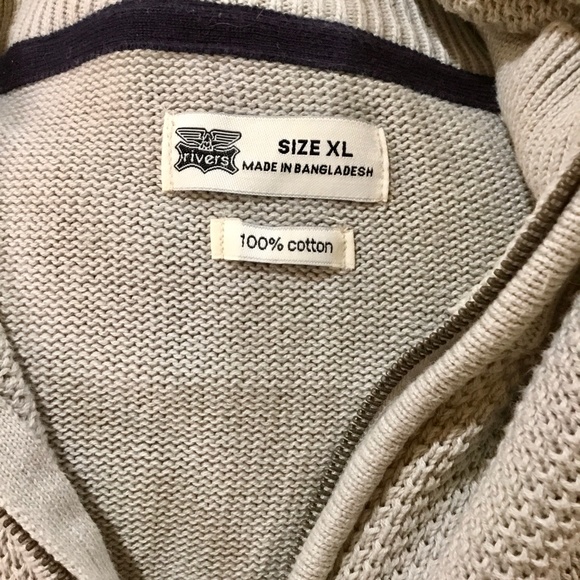 ❤️‍🔥 Men's Zip Front Sweater - Sz XL - Picture 5 of 6